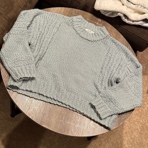 Joie Textured Light Blue Sweater
